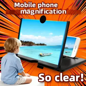 12” Mobile Phone Magnifier – Ultra-HD Screen for Easy Viewing, Eye Protection, Perfect Gift for Travel & Movie Lovers, Ideal for Outdoor Landscapes