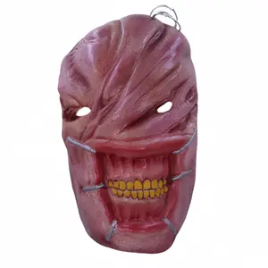 Scary Halloween Mask, Creepy Horror Latex Face Mask for Halloween Masquerade Cosplay Costumes