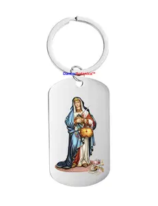 ERZULIE FREDA KEYCHAIN  Manbo Ougan Spiritual Religious vodou voodoo Haiti Ougan Manbo Erzulie Freda Erzulie Dantor Feray Badagri Legba Damballah