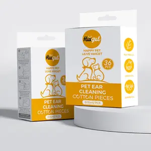 36pc Disposable Pointed Pet Ear Cleaning Cotton Swab