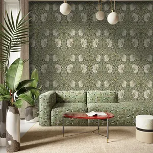 Bohemian Style Leaf Flower Print Wallpaper, Bedroom Living Room Kitchen Bathroom Wall Decor, Home Decoration Wall Paper