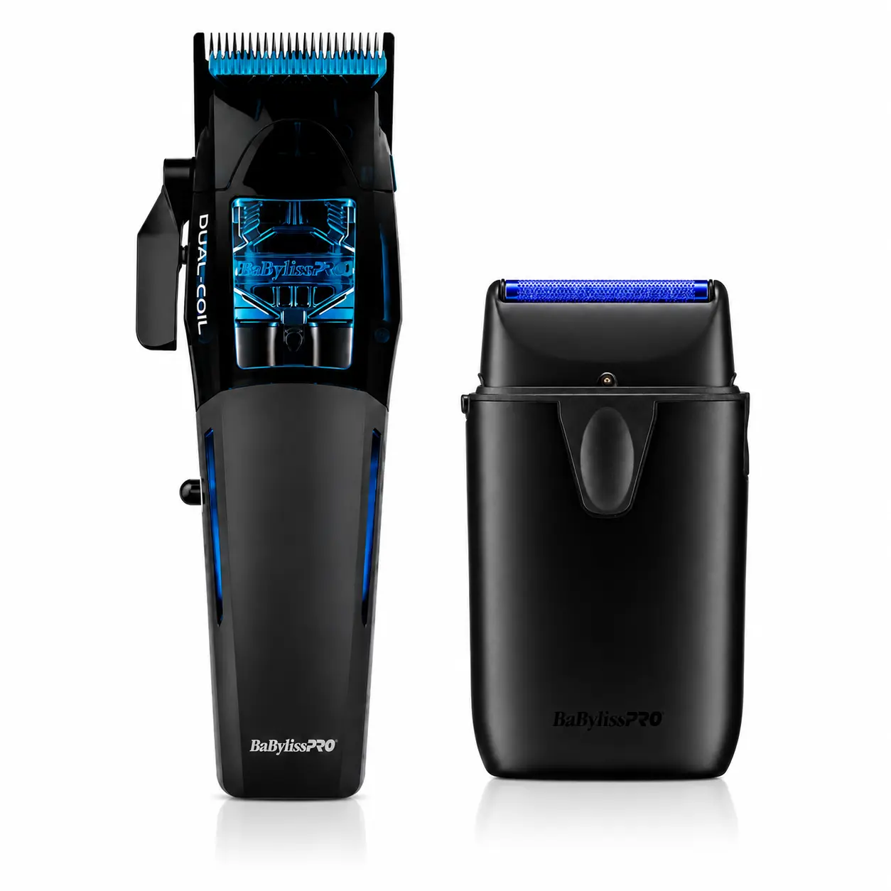 BaBylissPRO Dual-Coil Cordless Clipper & UVFOIL Single Foil Shaver Combo FX95C + FXLFS1MB