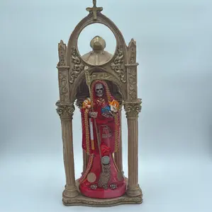 Religious Ornaments Pedestal Capilla, 20-in Room Decor Base for Santa Muerte (Statue Not Included)