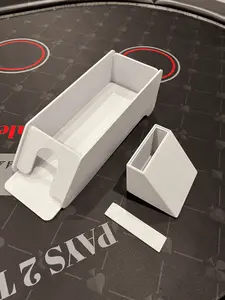 Blackjack Dealing Shoe 3D Printed - Card Dealer Shoe for Home Casino Game Night