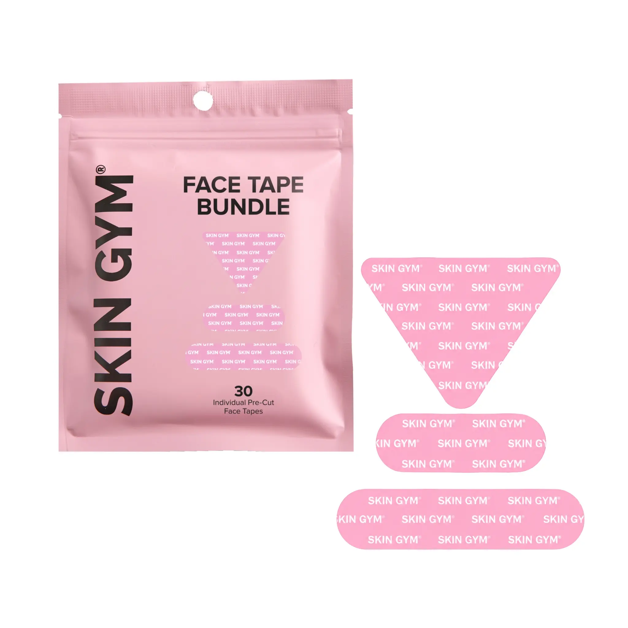 Skin Gym Pink Face Tape Bundle