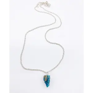RAW APATITE NECKLACE