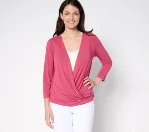 Susan Graver Modern Essentials Allure Knit Signature Shrug