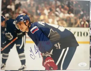 Sergei Federov signed 8x10  HOF