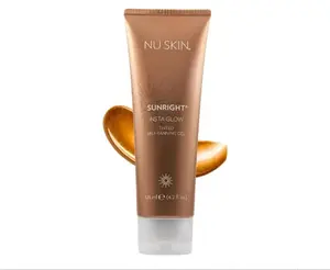 Nu Skin Sunright Insta Glow Self Tanner Gel | 4.2 oz | Summer Tan | Face & Body Bronzer | Beauty & Skin Care | Vitamin E & Avocado Oil & Amino Acids