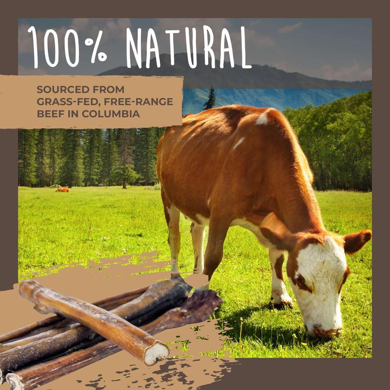 Mighty Paw Naturals Bully Sticks: All-Natural Dog Chews for Healthy Teeth and Gums