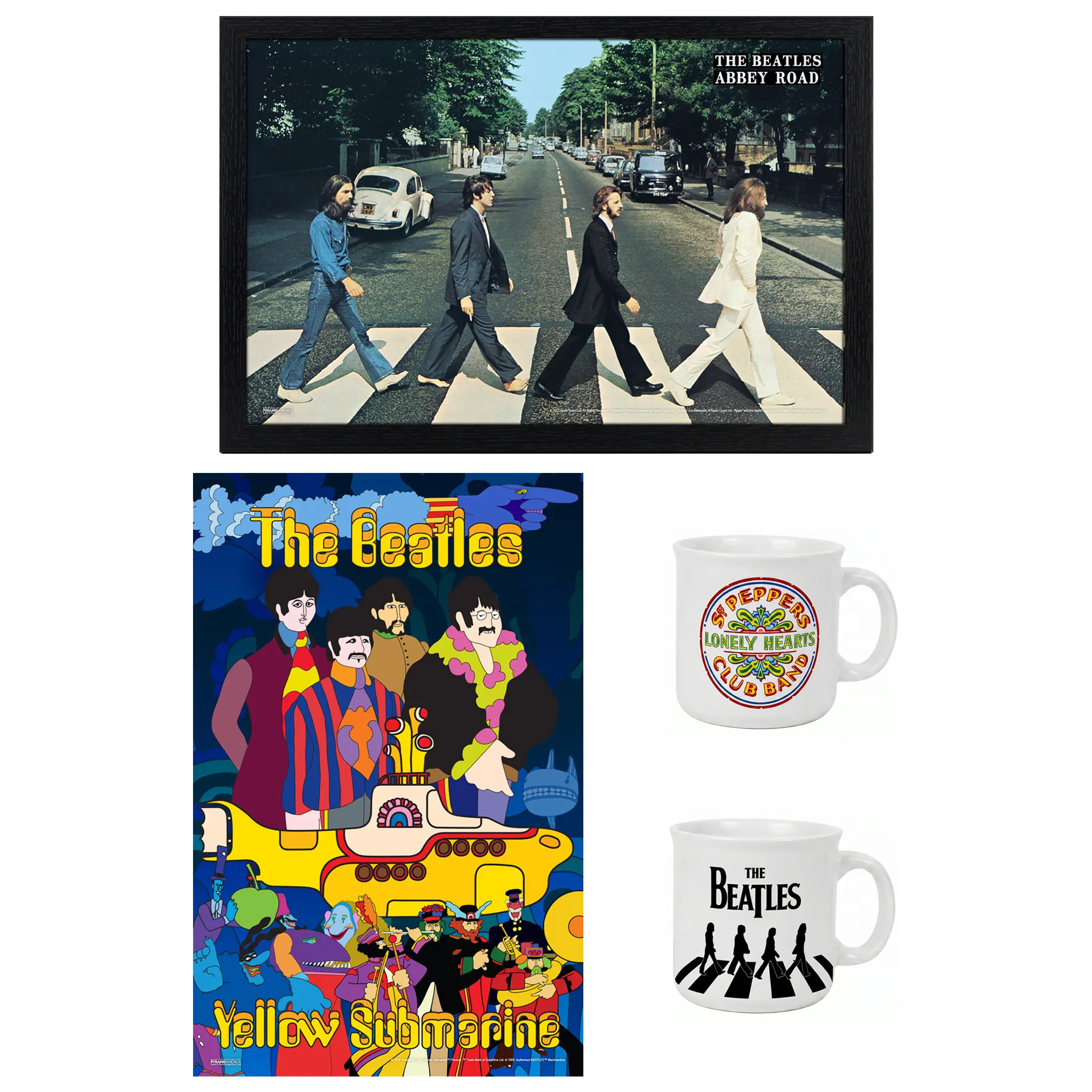 The Beatles Wall Art & Mug Bundle