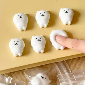 Stress Relieving Decompression Stress Relief Squishy Toy, Cute Bear Shape, Soft Slow Rebound, Ideal for Adults and Teens, Perfect Gift for Holidays, Relaxation, Splat Bear