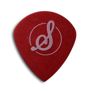 Stringjoy .50mm Strawberry Jumbo Jazz Picks - 10 pack