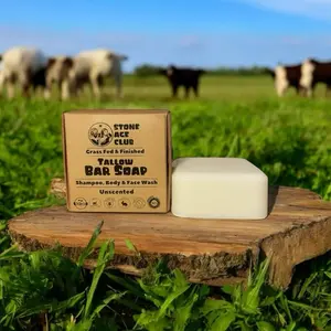 Tallow Soap - Shampoo, Body, and Face Bar