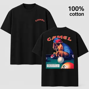 Menswear Retro Short-Sleeve Unisex Crew Neck 100% Cotton Vintage Oversized Casual T-Shirt, Everyday Essential
