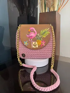 ARTESANA — Hand-Painted Crochet Statement Bag Collection