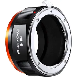 K&F Concept Metal Aluminium Lens Adapter Accessory, Compatible with Nikon AI Nikkor F Lens to Sony NEX Camera (A6000, A6400, A7II, A5100, A7, A7RIII)