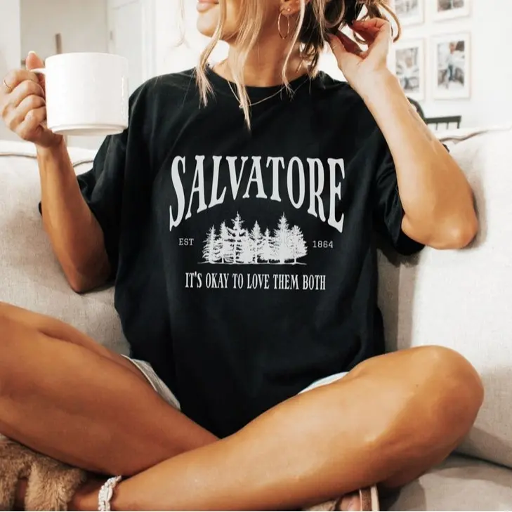 Mystic Falls Virginia Shirt, TVD Fan Gift, Salvatore Brothers T-shirt, Damon Tee, Stefan Shirt, Salvatore 1864 Tshirt