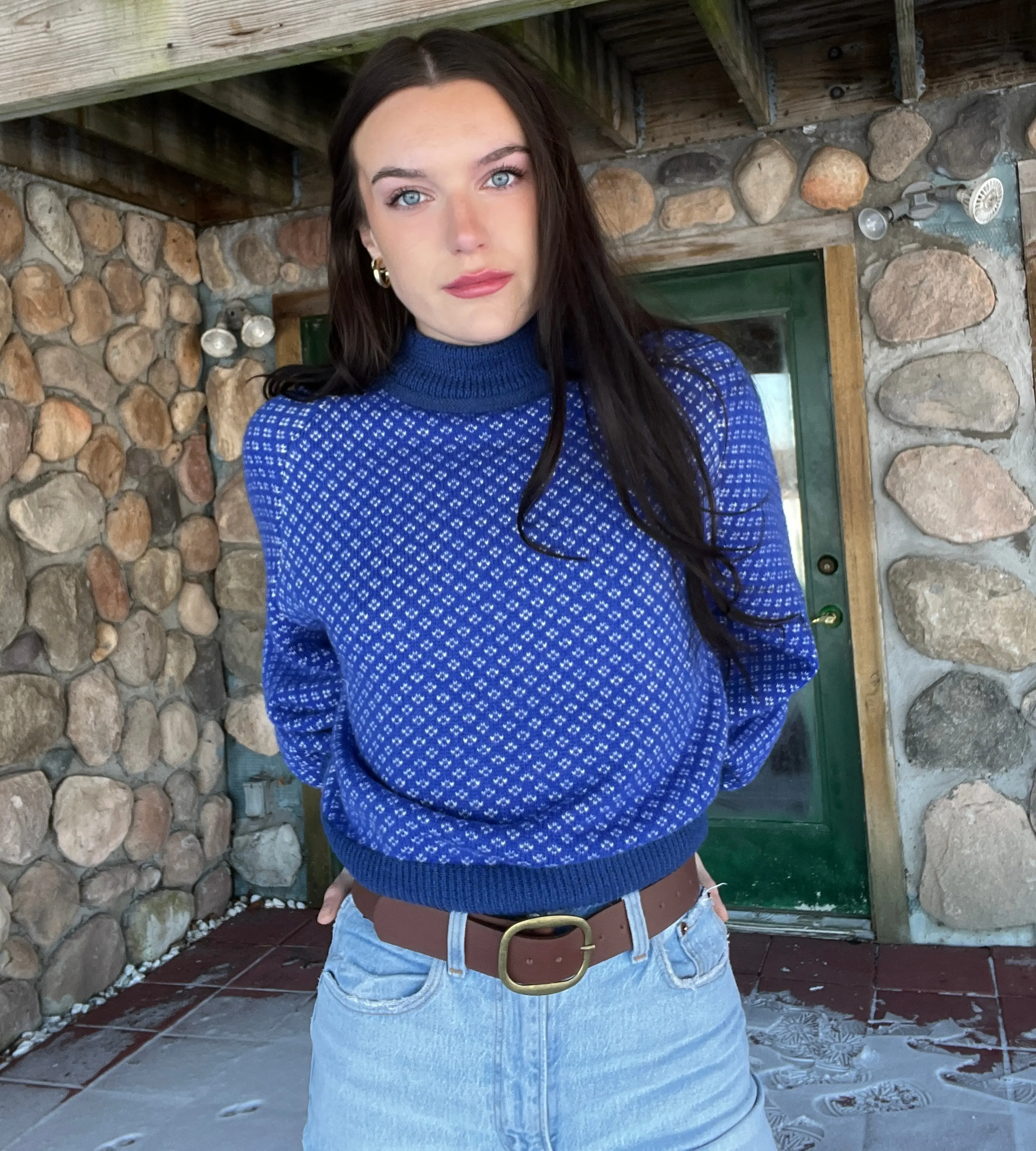 Blueberry sweater