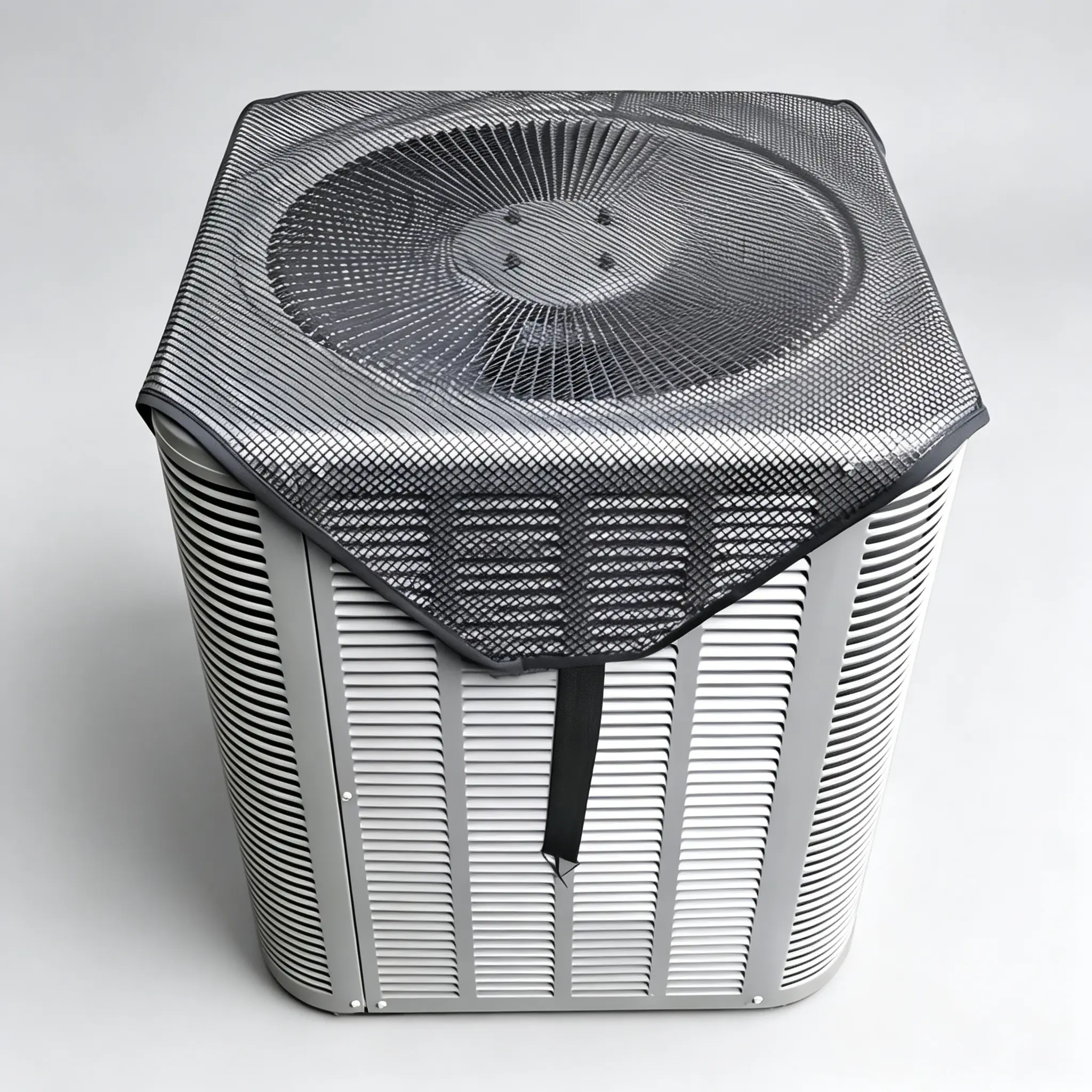 【Summer Deals For You】28x28 in Universal Mesh Outdoor AC Unit Cover, Waterproof Heat Resistant All-Weather Debris Leaf Guard, Central Air Conditioner Heat Pump Condenser Protector, New Home Homeowner Essential - DFYD Restock Defense