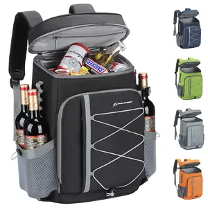 Maelstrom Cooler Backpack,35 /50 Can Backpack Cooler Leakproof,Insulated Soft Cooler Bag,Camping Cooler,Beach Cooler,Ice Chest Backpack,Lightweight Travel Cooler Lunch Backpack for Hiking,Shopping