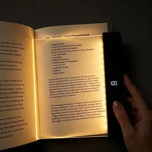 Smart LED Reading Book Light – No Eye Strain Clip-On Book Lamp, Rechargeable Bedside Light with 3 Brightness, Cozy Night Reading Essential for Bed & Travel tiktokshopspringglowup