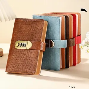 A6 Savings Notebook with Lock, 1 Count Small Financial Management Book, Cash Notebook, Suitable for Storing Money and Important Information, Productivity Planner, Savings Challenge Planner, Office Organizer, Office Stationery Supplies