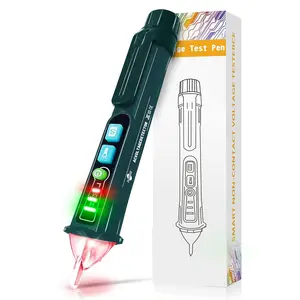 Non-Contact Voltage Detector Dual Range Electrical Tester 12V-1000V/48V-1000V Live Wire Tester with LED Flashlight Buzzer