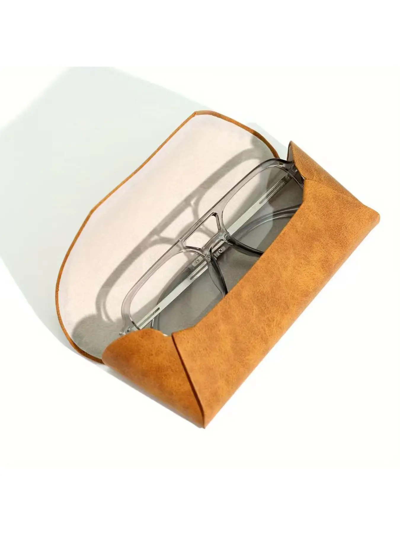 High-Quality Men's Eyeglass Case, Unisex Earring Box, Handmade Luxury Glasses Storage, Travel Case, Modern Compact Organizer