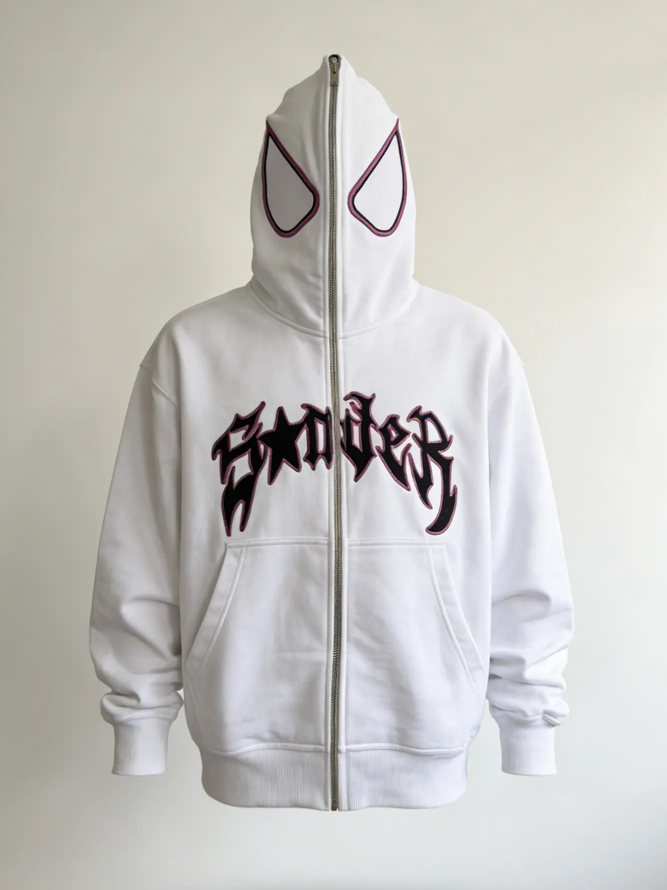 Y2K Spider Graphic Zip Hoodie coat | Y2K Streetwear jacket | Gothic Letter Print | Oversized Fit | 2 Color Options | Trendy Street Style Sweatshirt | Men's Hooded Sweatshirt | Casual Fitted, Fall & Winter, Graphic Hoodie Tops Fashion Pocket