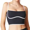 Running Sport Vest Sleeveless Spaghetti Strap Square Neck Yoga Bra