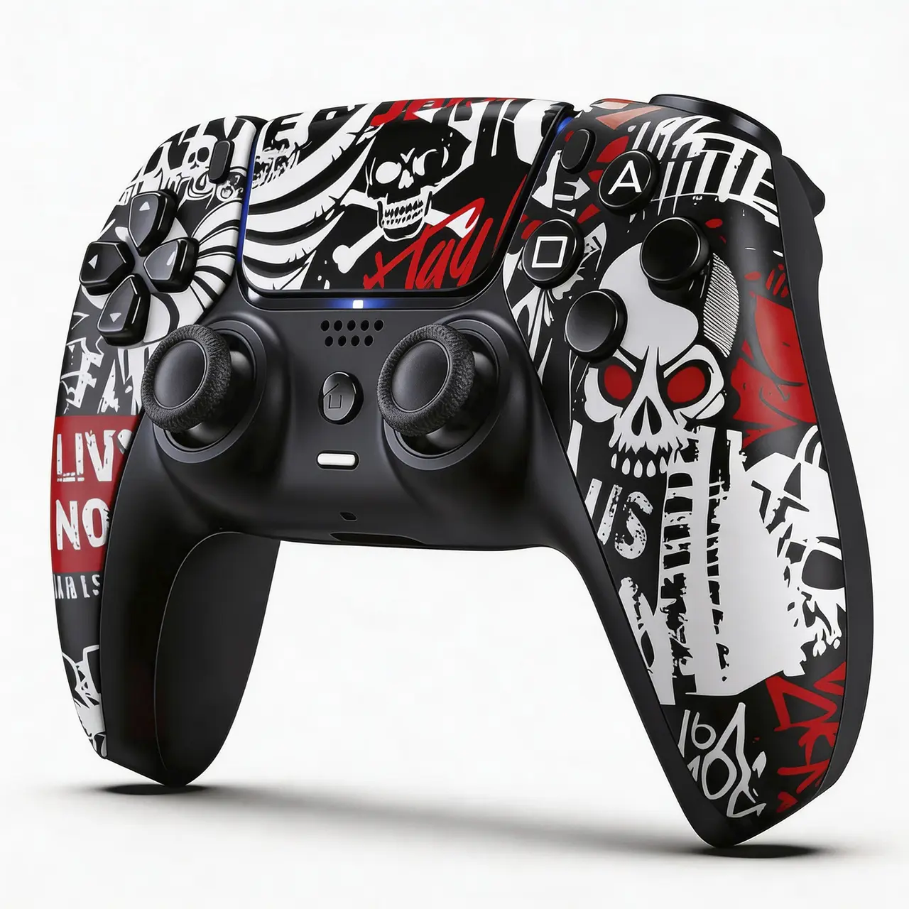 PKMACE Wireless Controller for PS5 , PS5 Pro/Slim Console, Dual Vibration, 6-Axis Gyro, 3.5mm Audio Jack & Built-in Microphone, Different Colors