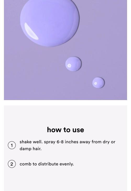 purple leave-in mist | a leave-in mist that enhances cool tones