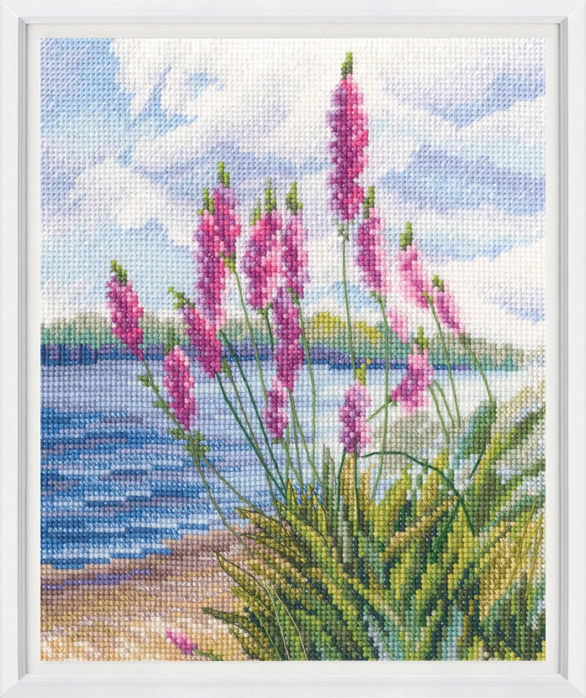 In the Moment Counted Cross Stitch Kit by RTO M994