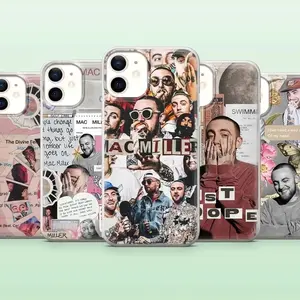 Mac Miller Phone Case Swimming Circles Compatible with iPhone 17, 16, 15, 14, 13, 12, 11, X & Galaxy.