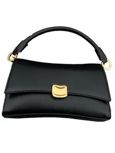 Women's Elegant Solid Color Handbag, Fashionable PU Leather Bag for Daily Used, Casual Trendy Versatile High-quality Daily Commuting Bag