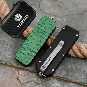 New Utility Knife Multifunctional Folding Knife, Safety Tool Plier, Ergonomic Design, Aluminum Alloy Handle, Includes 10 Sk5 Steel Blades, Edc Camping Gear
