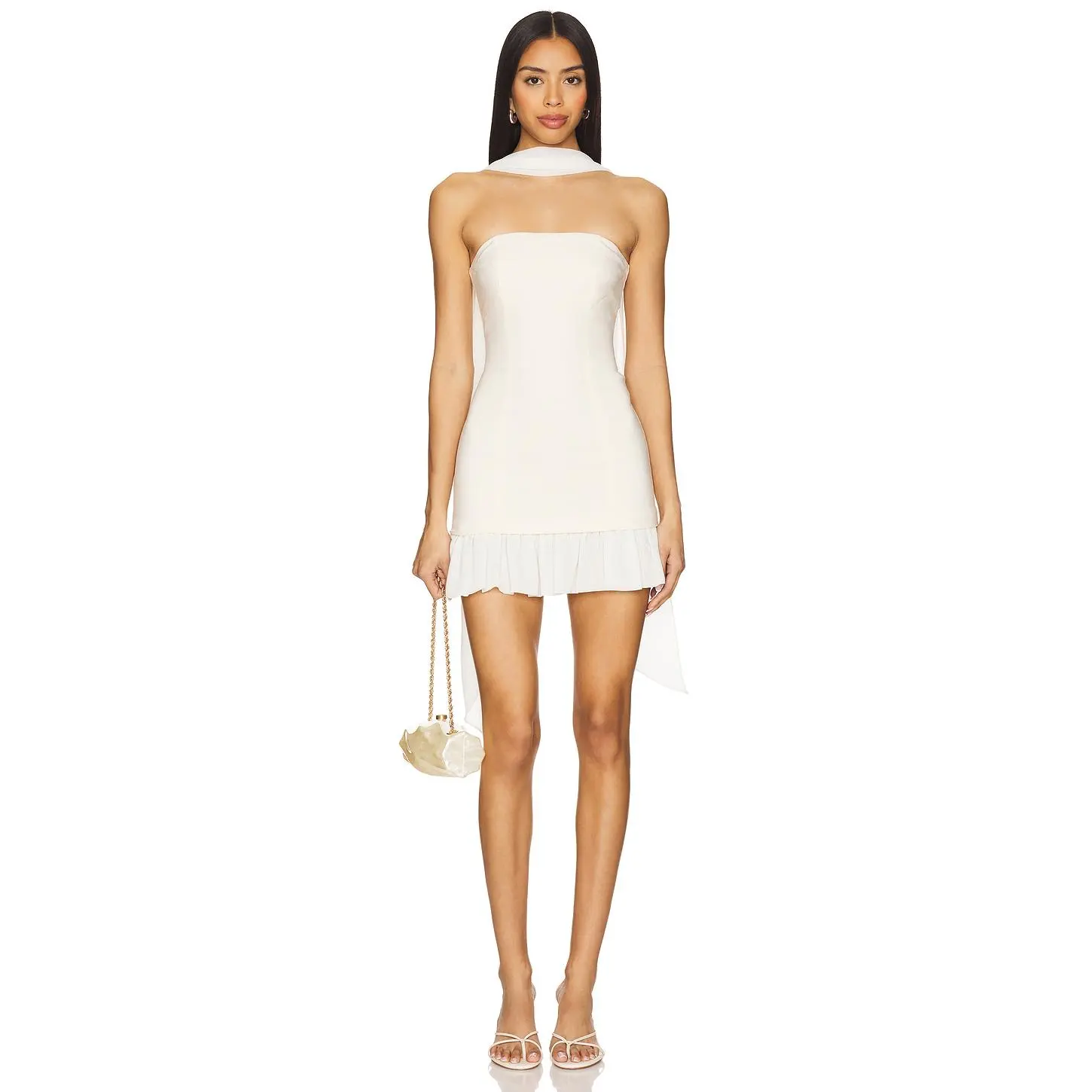 Stone Cold Fox x REVOLVE Alice Mini Dress in White