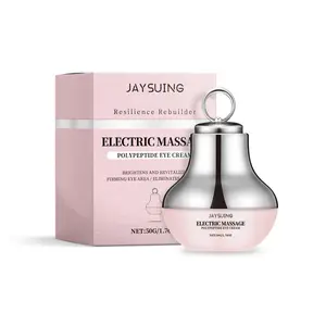 Jaysuing Electric Peptide Eye Cream, Firming Hydrating Anti-Wrinkle, Overnight Repair, Dual-Function Eye Massager, Skincare Essential