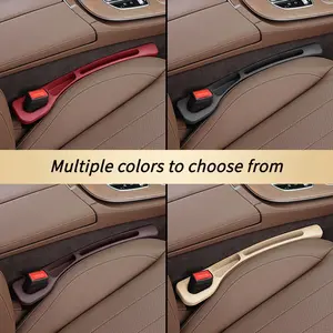2-Pack Car Seat Gap Filler Strips, Anti-Fall Design, Soft Material, Dual-Sided Use, Multiple Colors, Ideal for Various Cars, Perfect Gift