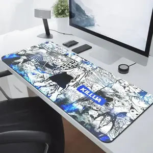 Hunter x Hunter Killua Zoldyck XXL Mousepad with Pad Gaming Accessories Prime Gaming Stitch Padding Mat