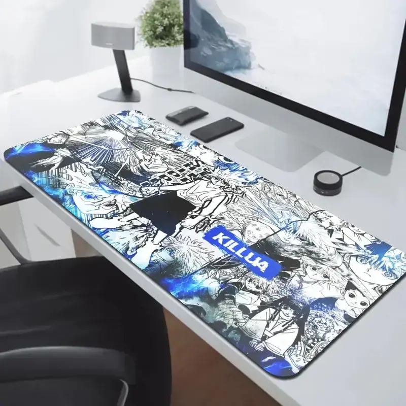 Hunter x Hunter Killua Zoldyck XXL Mousepad with Pad Gaming Accessories Prime Gaming Stitch Padding Mat