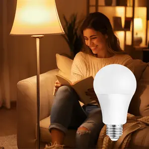 A19 LED Light Bulbs, 60W Equivalent, Daylight 2700K/5000K, Non-Dimmable, Energy Efficient 9W, E26 Base, 15,000 Hour Lifetime