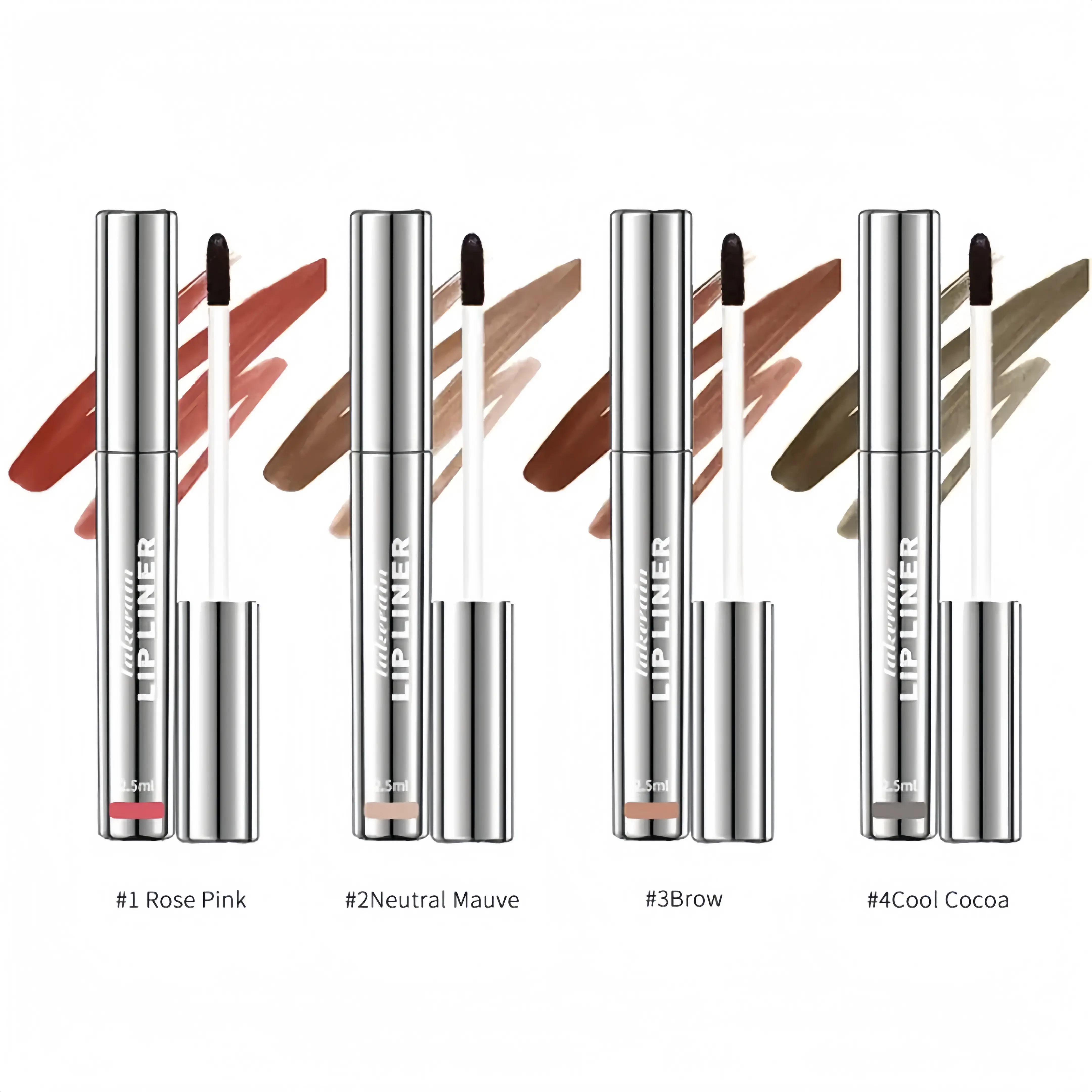 4Pcs Peel Off Lip Liner Stain Set Waterproof Nude Matte Lip Tint Non Fading Peel Off Lip Color Effortless Precision Full Coverage 24H Color Hold for All Skin Types【US 2026 Deals for You Days】