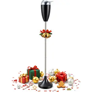 Waveports Adjustable Ashtray, Smokeless Odorless Indoor Outdoor Floor Standing Ash Tray with Lid for Home Patio Cigarettes Ash Butt Disposal, Windproof Balcony Ashtray in 20", 27.5", 35" Heights, Black