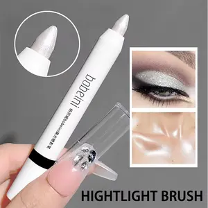 Long Lasting Shimmering Highlighter Pen, Glitter Glow Eye Brightener Stick, Natural Eye Shadow Highlighting Pen, Eyeliner for Makeup, High-gloss Eyeshadow Pen, Cosmetics Highlighter, Gentle, Radiant