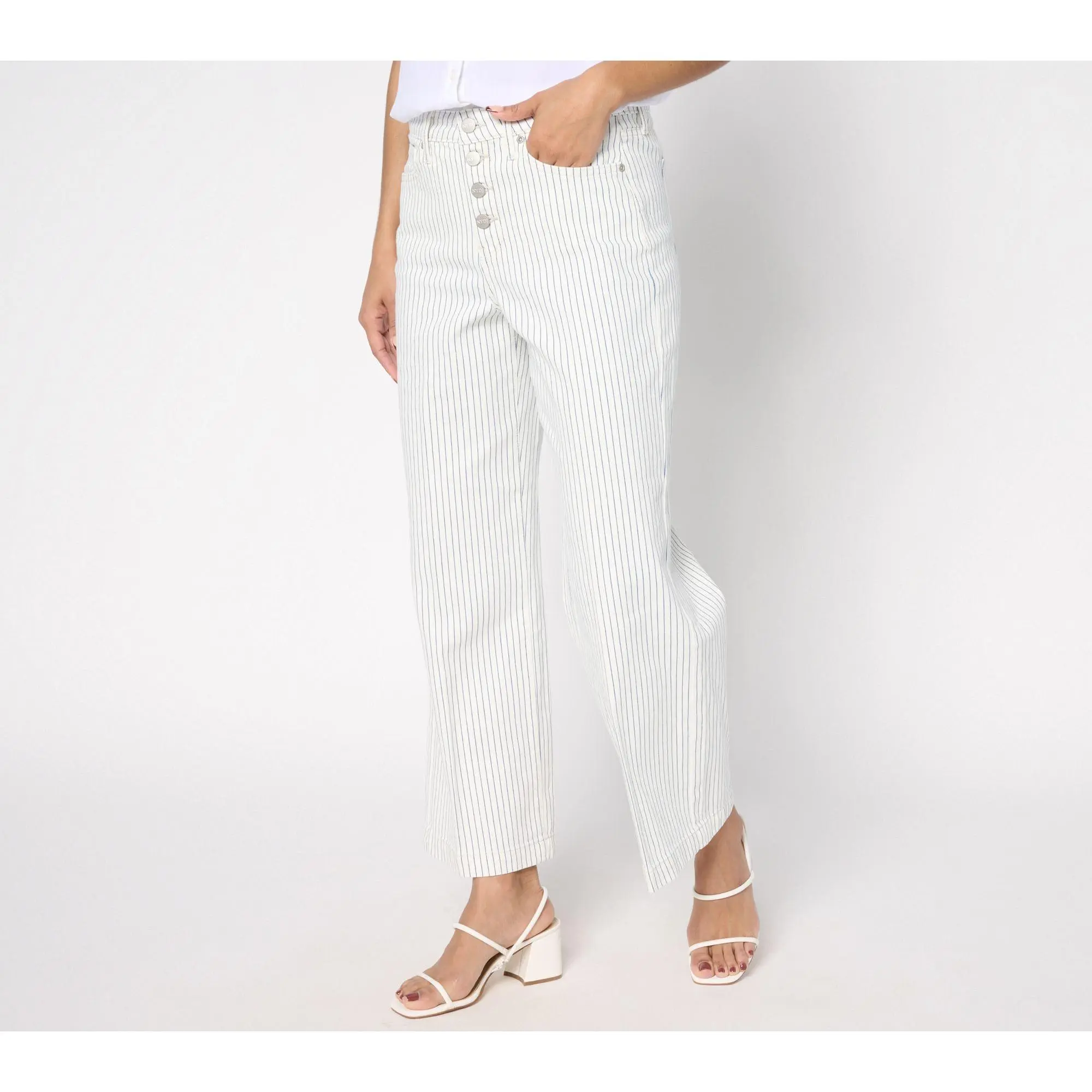 NYDJ Teresa Wide Leg Ankle Jean