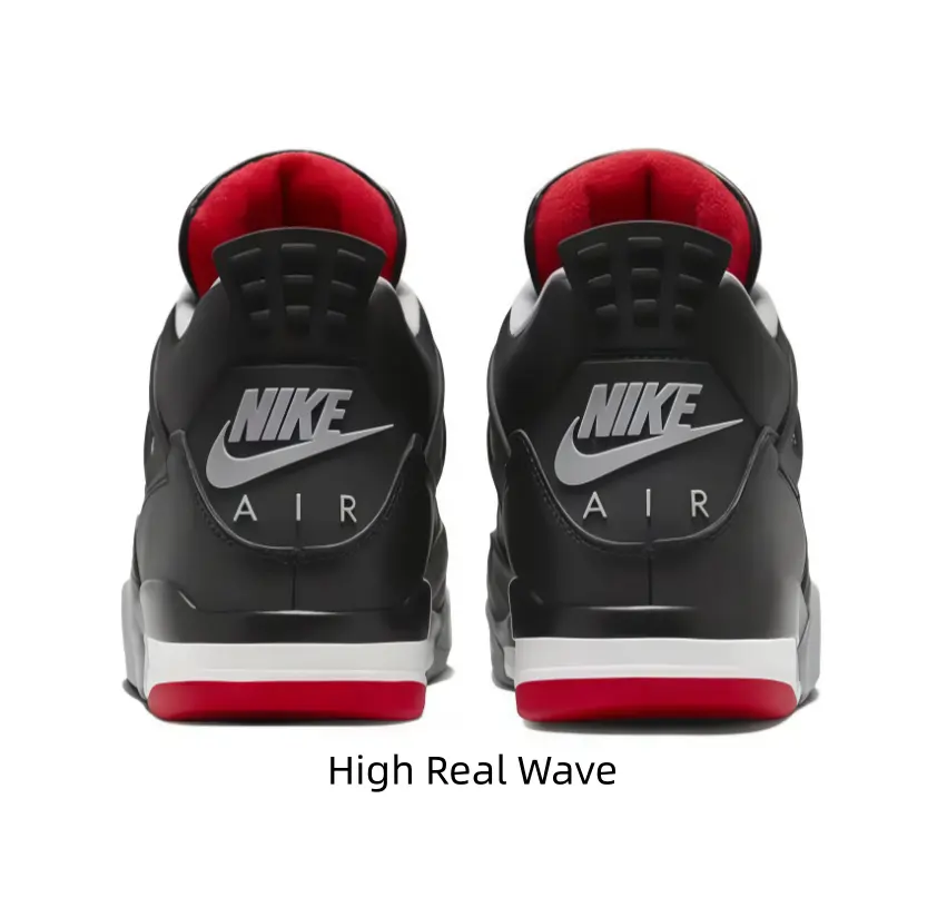 Classic Black Red White Color Block Mid Top Sneakers Metallic Silver Rear Logo Sculpted Dual Tone Midsole Fashion Hip Hop Daily Streetwear Footwear