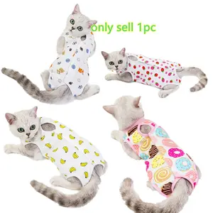 Cat Spay Surgery Recovery Suit, Post-Operative Care, Anti-Licking Nursing Wear, Four-Legged Home Comfort Apparel, Kittens