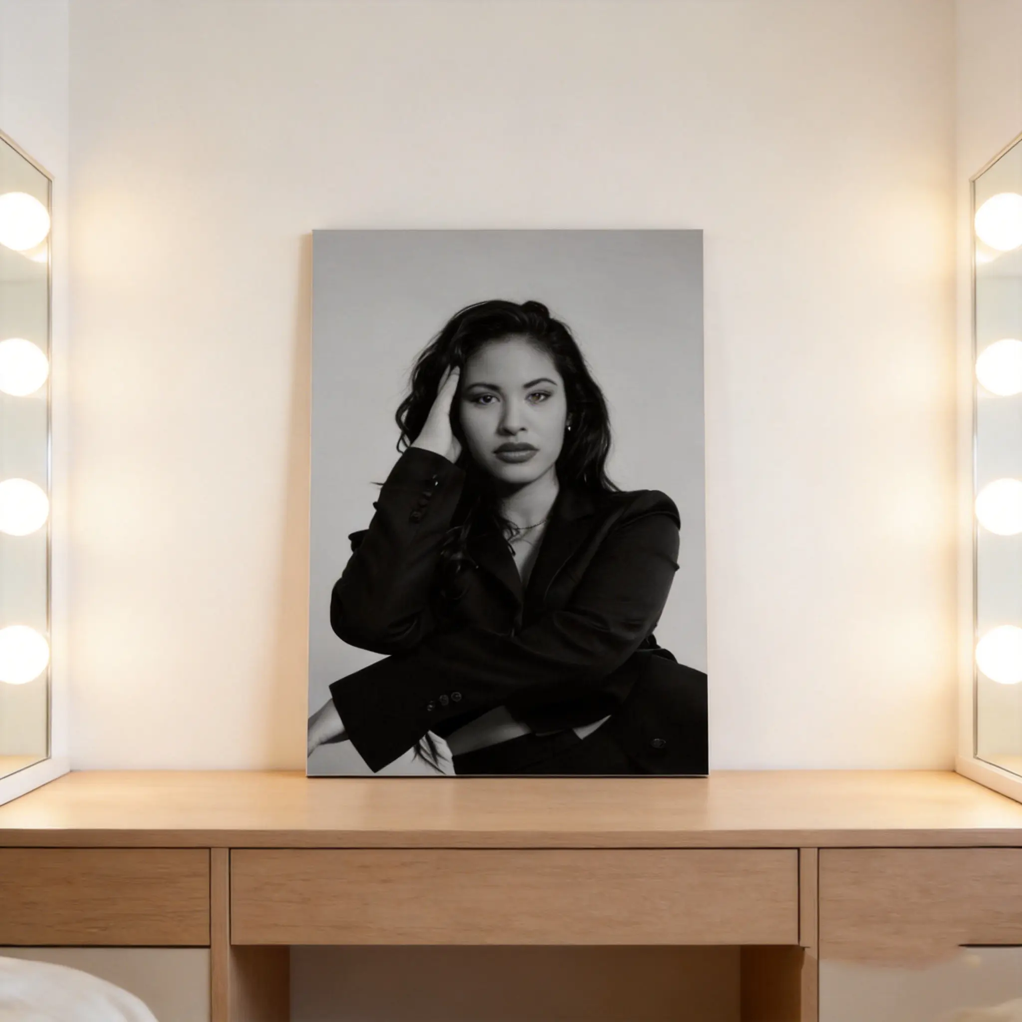 Selena Quintanilla Painting Decorative Classic Poster Wall Art Oil Painting Canvas Poster Decorative Porch Living Room Decoration